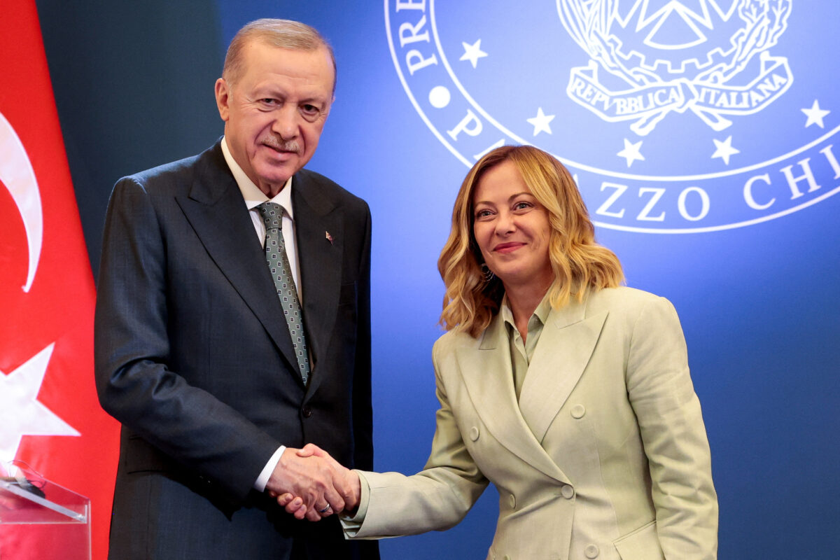 Τζόρτζια Μελόνι - Ρετζέπ Ταγίπ Ερντογάν