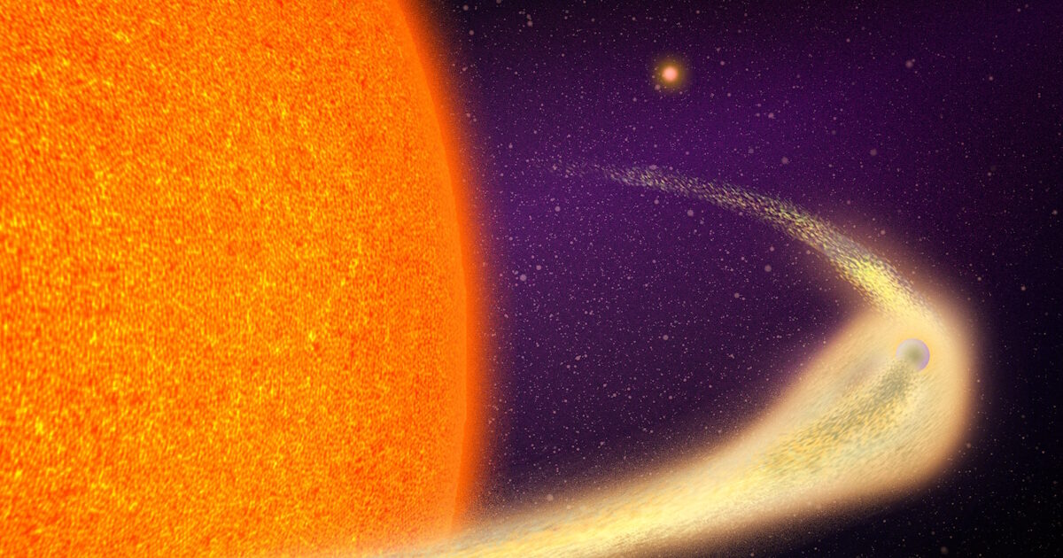 Astronomers discovered an exoplanet that “dies” because it rotates very close to the sun of