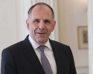 Ο Υπουργός Εξωτερικών, Γιώργος Γεραπετρίτης