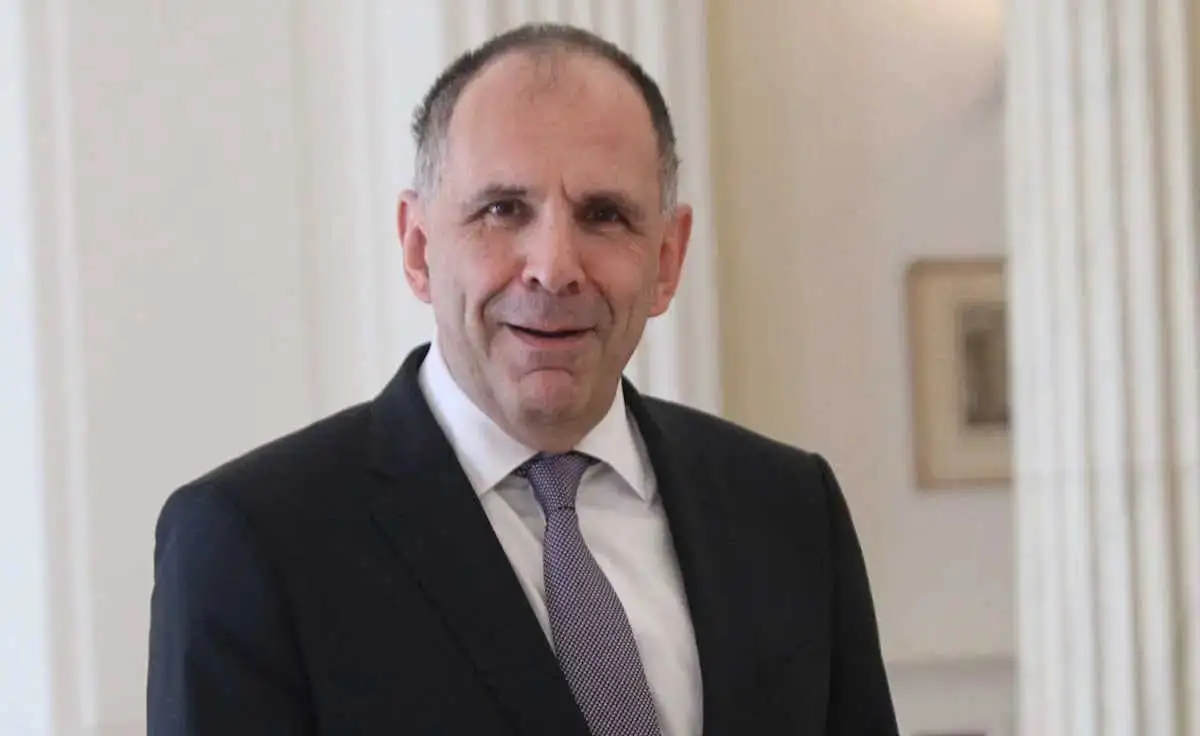 Ο Υπουργός Εξωτερικών, Γιώργος Γεραπετρίτης