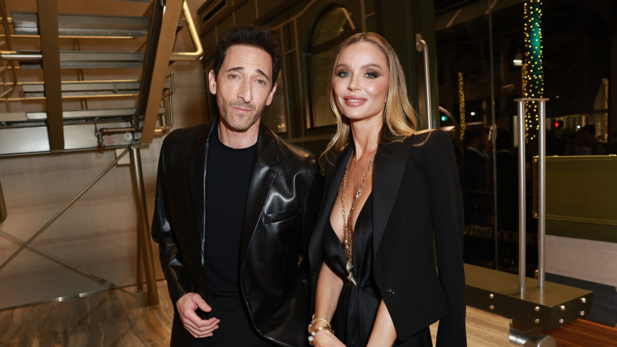 Adrien Brody, Georgina Chapman