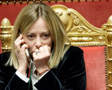 Η πρωθυπουργός της Ιταλίας, Τζόρτζια Μελόνι