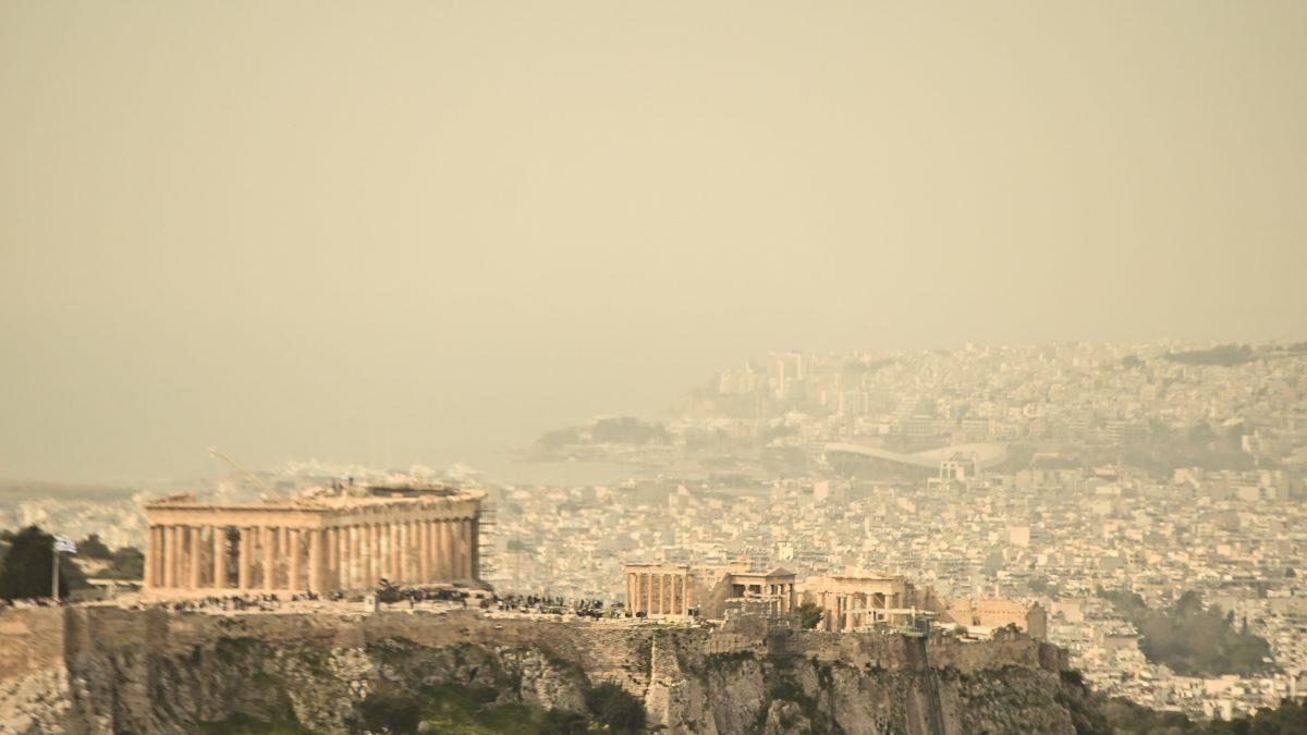 Αφρικανική σκόνη στην Αθήνα