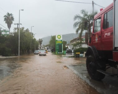 Βροχή στα Χανιά
