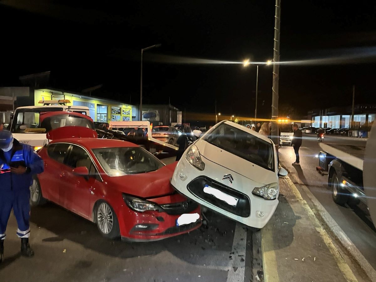 Καραμπόλα στην Καλαμάτα