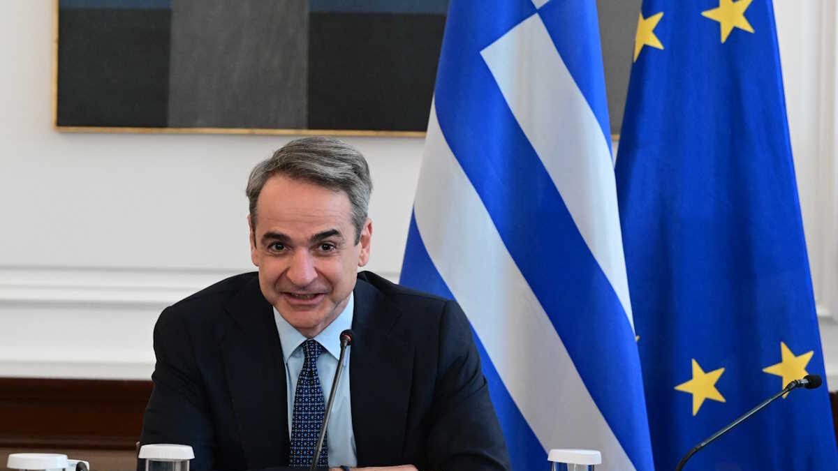 Ο Πρωθυπουργός, Κυριάκος Μητσοτάκης σε συνεδρίαση του υπουργικού συμβουλίου