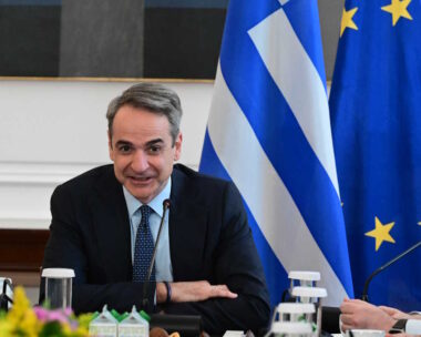 Ο Πρωθυπουργός, Κυριάκος Μητσοτάκης σε συνεδρίαση του υπουργικού συμβουλίου
