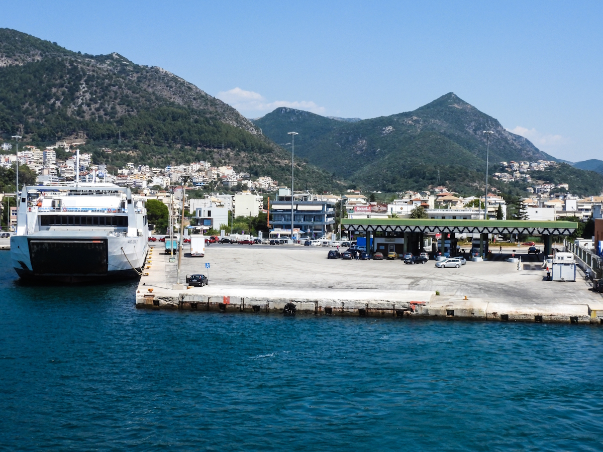 Το λιμάνι της Ηγουμενίτσας