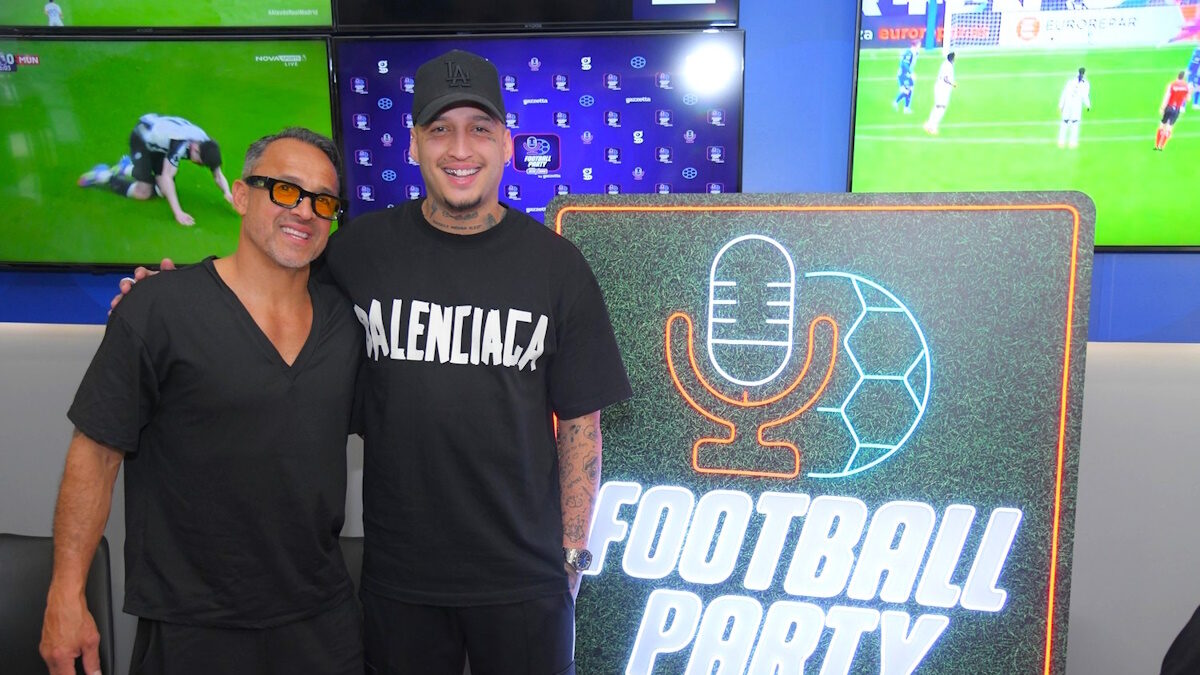 Οικογενειακή υπόθεση το pre-game show του Πάμε Στοίχημα football party by Gazzetta με Λουτσιάνο Ντε Σόουζα και Mc Daddy