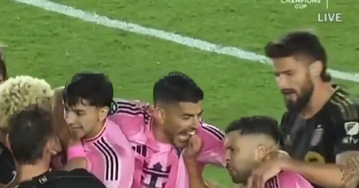 Luis Suarez bit again – “victim” his teammate on Inter Miami, Jordi Alba