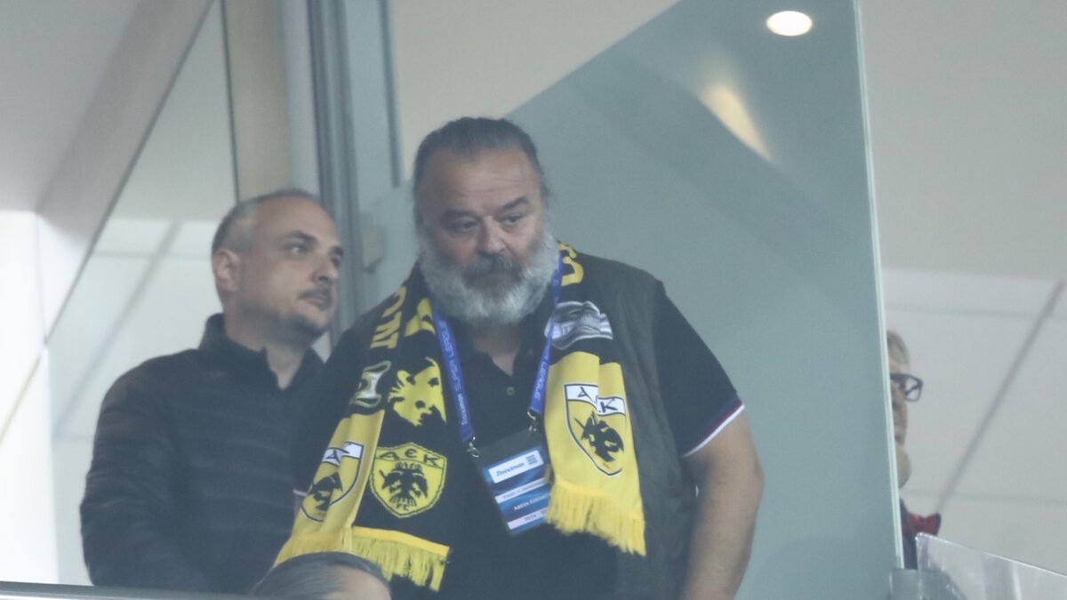 Ο Μάριος Ηλιόπουλος της ΑΕΚ