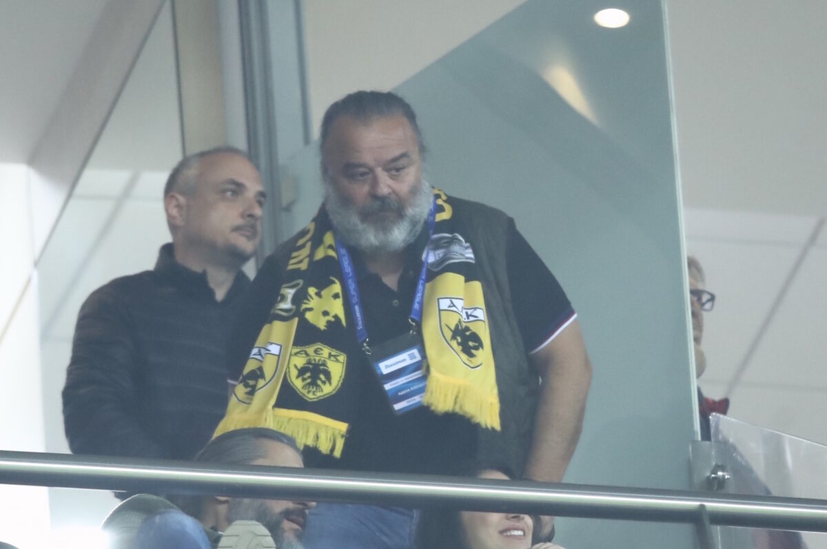 Ο Μάριος Ηλιόπουλος της ΑΕΚ