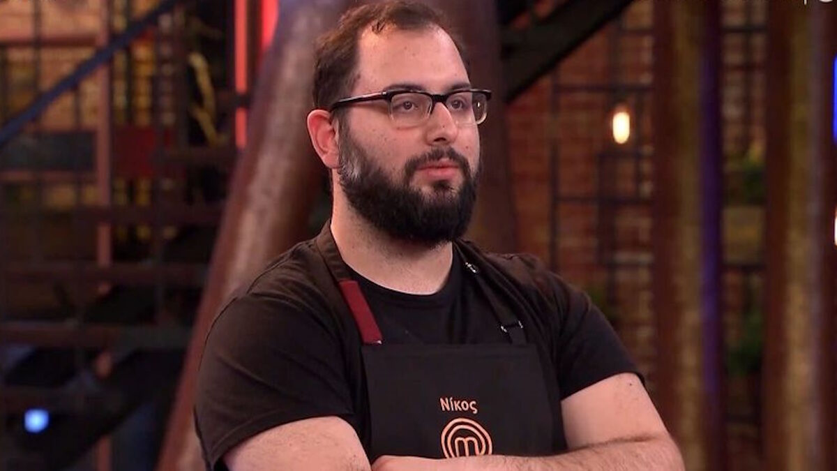 Ο Νίκος Παπαδάς της μπορντό μπριγάδας του MasterChef