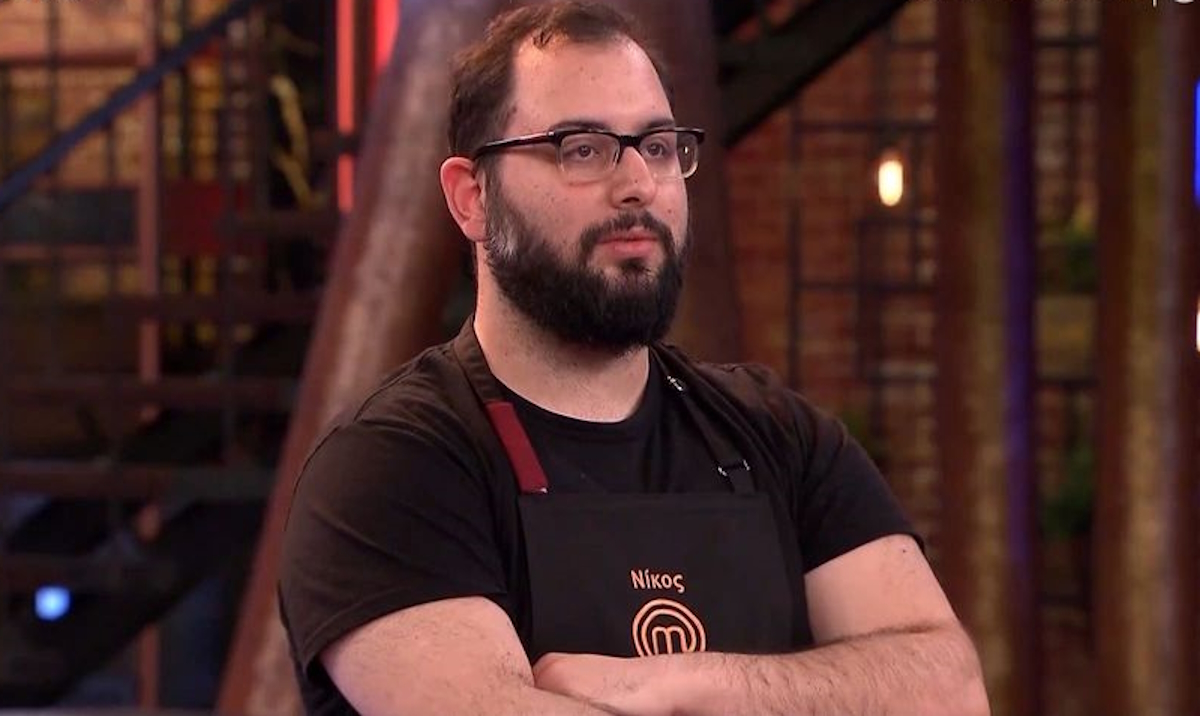 Ο Νίκος Παπαδάς της μπορντό μπριγάδας του MasterChef