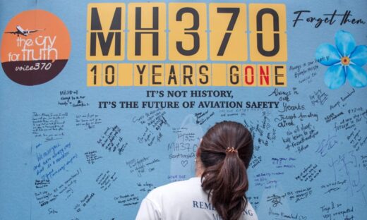 Εκδήλωση μνήμης για την πτήση MH370 της Malaysia Airlines με αφορμή τη 10η επέτειο από την εξαφάνισή της