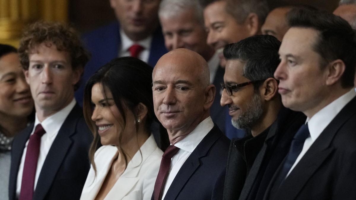Mark Zuckerberg - Jeff Bezos - Sundar Pichai -Elon Musk