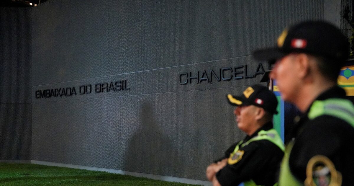 Brazil gave asylum to the former First Lady of Peru who was sentenced to 15 years in prison for corruption