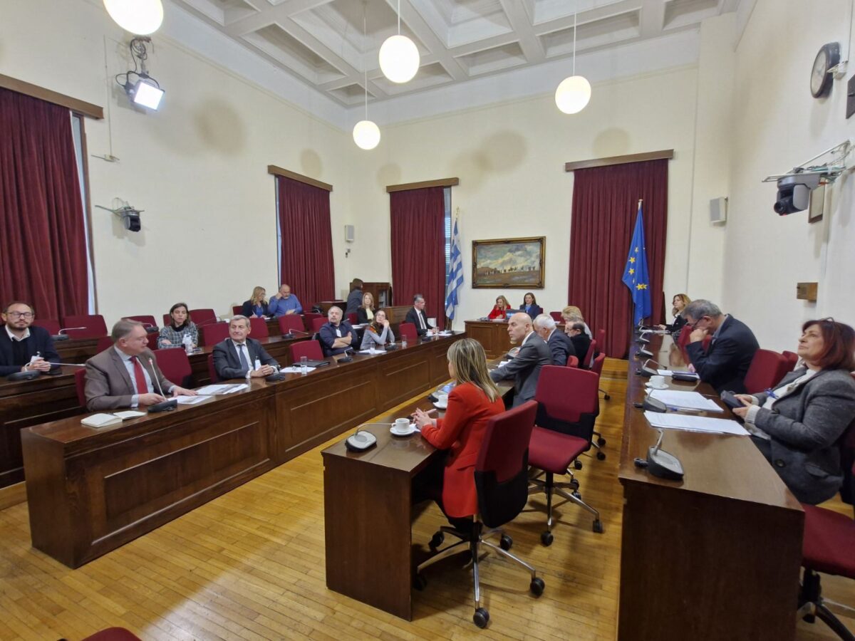 Ολυμπία Οδός παρουσίαση στη Βουλή