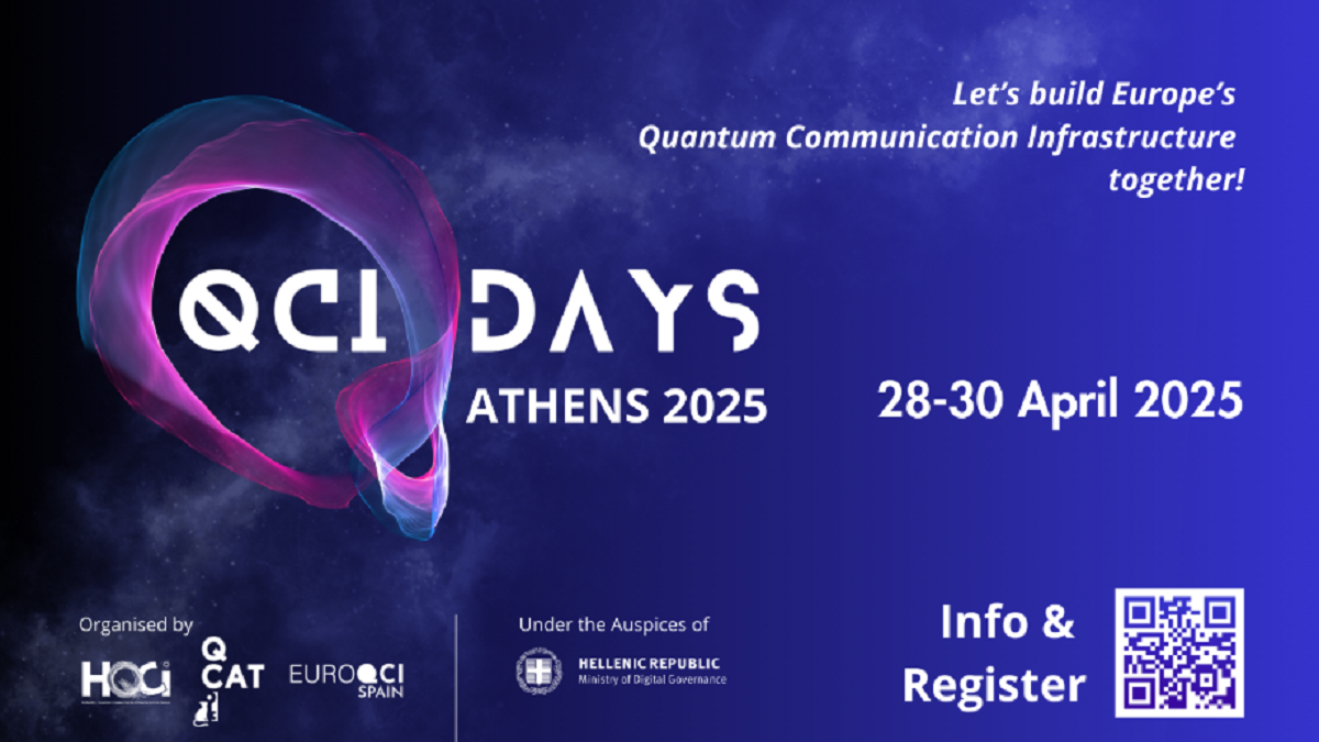 Συνέδριο QCI Days Αθήνα 2025 – Δημήτρης Παπαστεργίου: Οι κβαντικές επικοινωνίες είναι ήδη εδώ