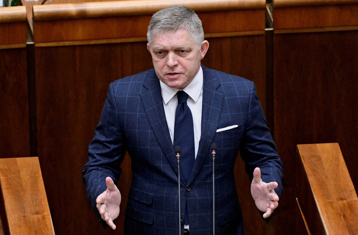 Ο Πρωθυπουργός της Σλοβακίας, Robert Fico