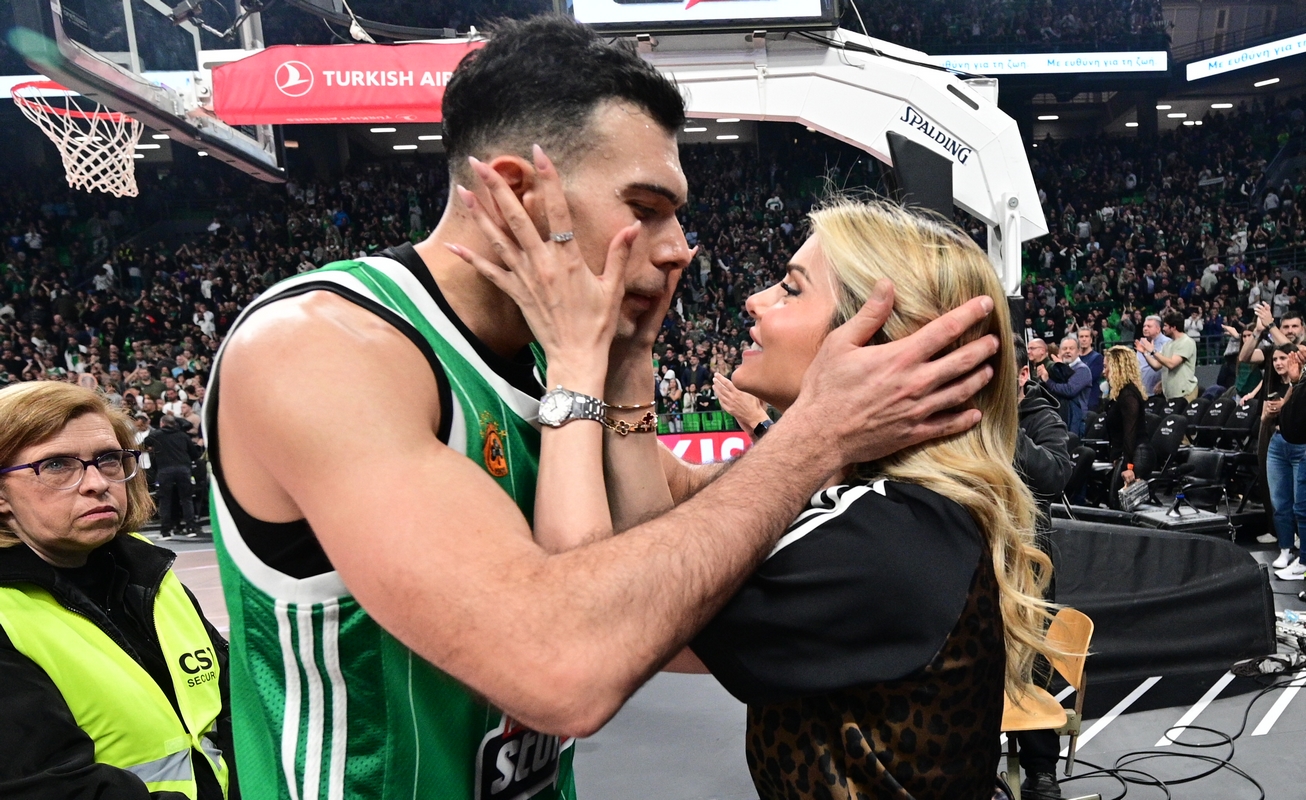 O Κώστας Σλούκας και η Μαρία Δαρσινού