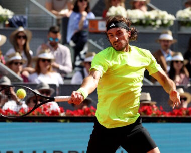 Ο Στέφανος Τσιτσιπάς στο Madrid Open