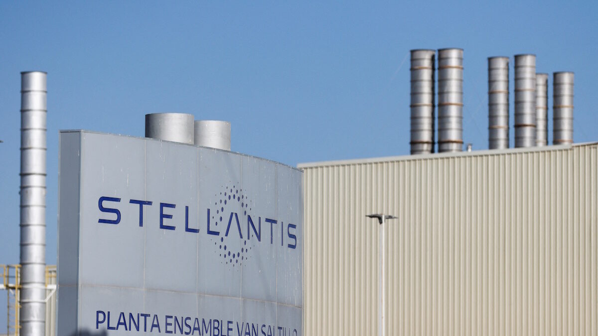 A general view of the Stellantis Truck Assembly Plant