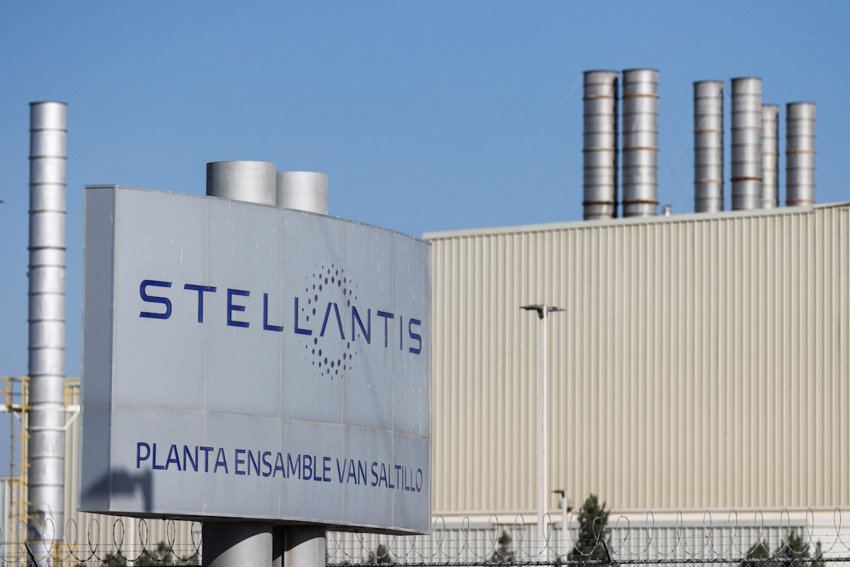 A general view of the Stellantis Truck Assembly Plant