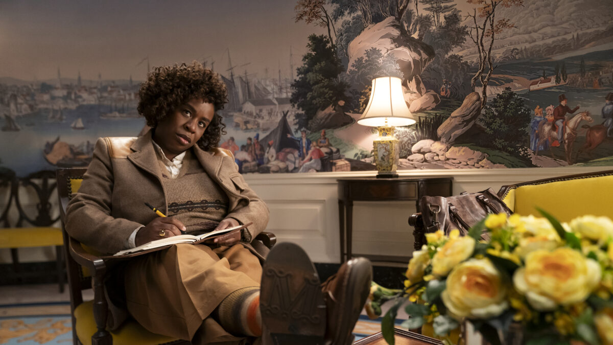 The Residence. Uzo Aduba as Cordelia Cupp in episode 104 of The Residence. Cr. Jessica Brooks/Netflix © 2024