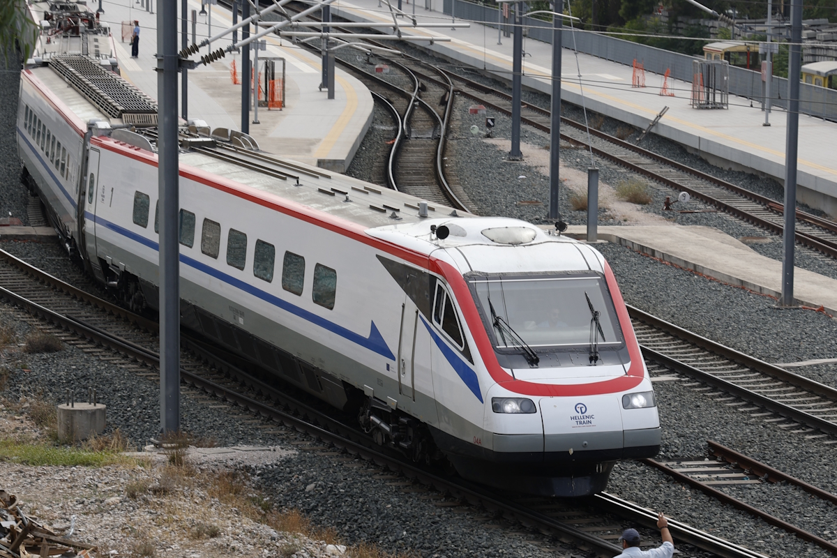 Αμαξοστοιχία της Hellenic Train