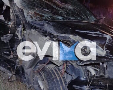 Τροχαίο δυστύχημα στην Κάρυστο