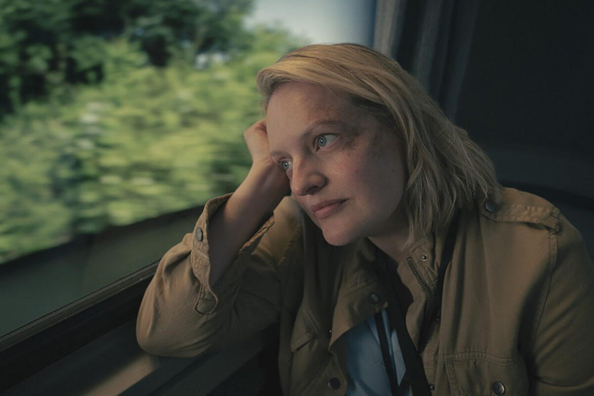THE HANDMAID'S TALE - “Train” - June and Serena’s journey takes an unexpected turn. Moira makes a bold decision. Nick deals with a powerful visitor. (Disney/Steve Wilkie) ELISABETH MOSS