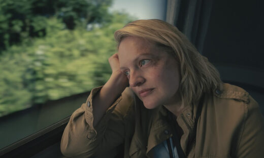 THE HANDMAID'S TALE - “Train” - June and Serena’s journey takes an unexpected turn. Moira makes a bold decision. Nick deals with a powerful visitor. (Disney/Steve Wilkie) ELISABETH MOSS