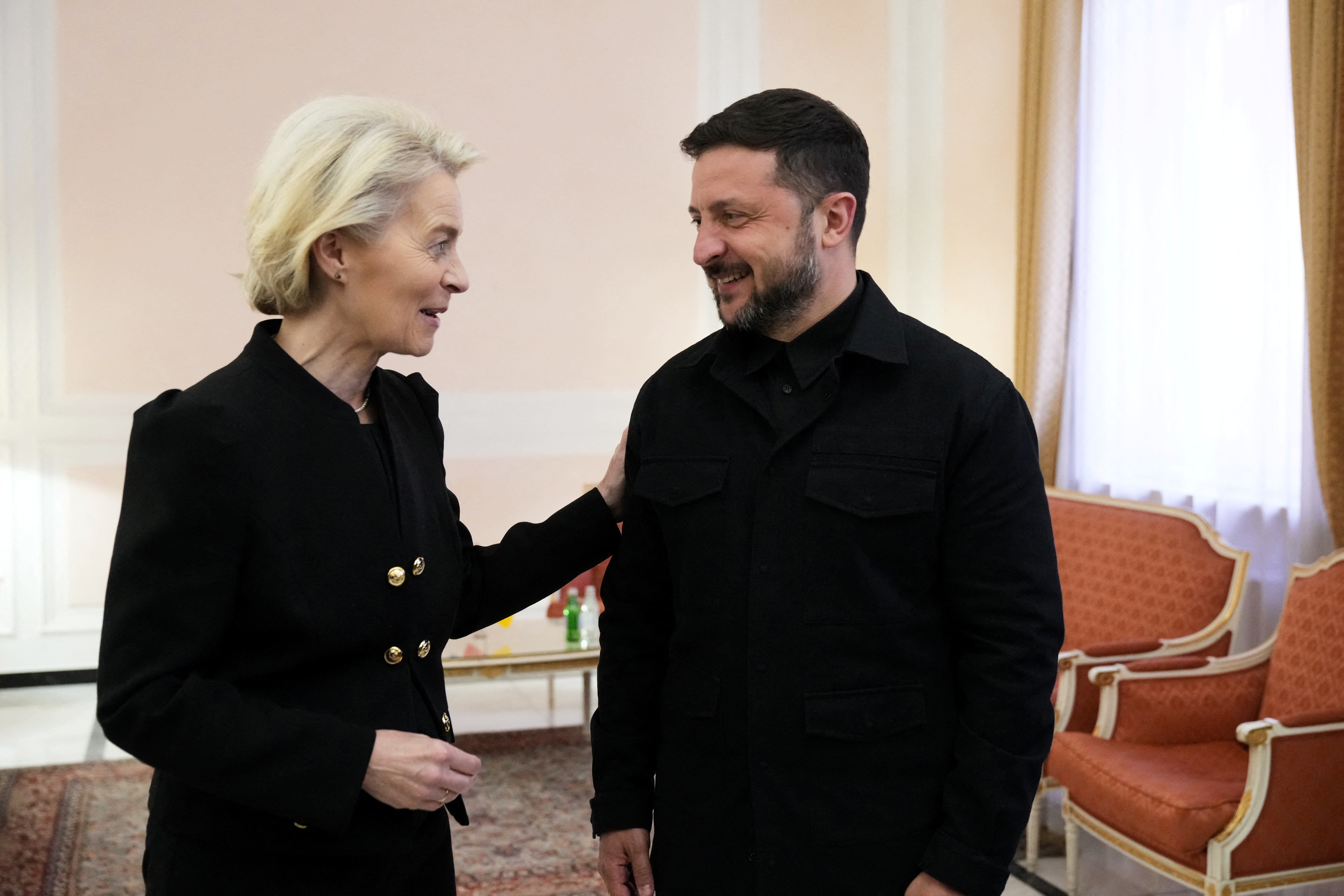 Ούρσουλα φον ντερ Λάιεν - Βολοντίμιρ Ζελένσκι
