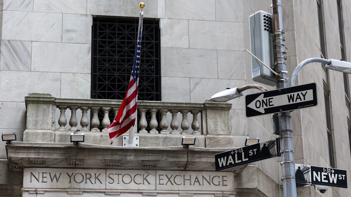 The Wall Street entrance