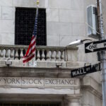 The Wall Street entrance