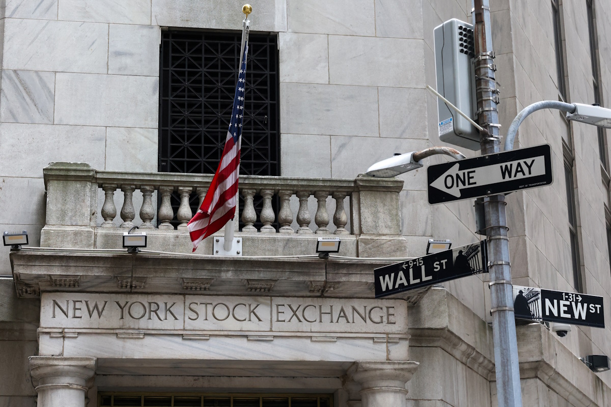 The Wall Street entrance
