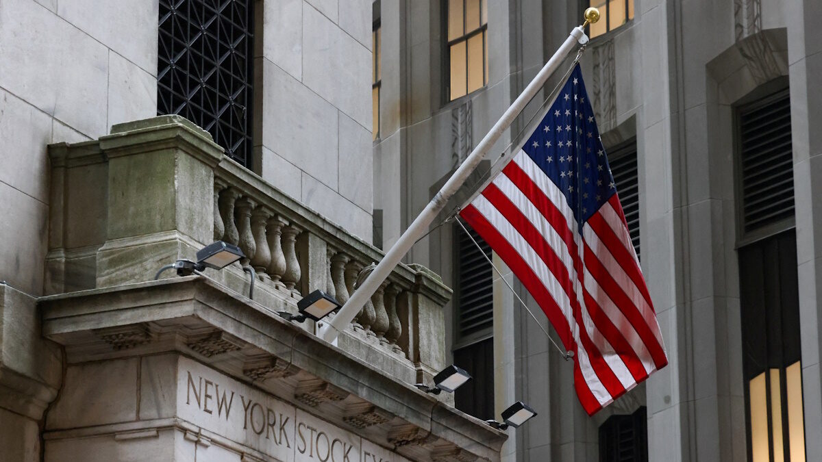 The Wall Street entrance
