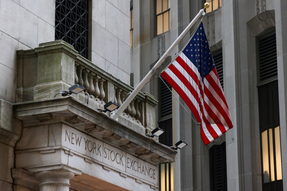 The Wall Street entrance