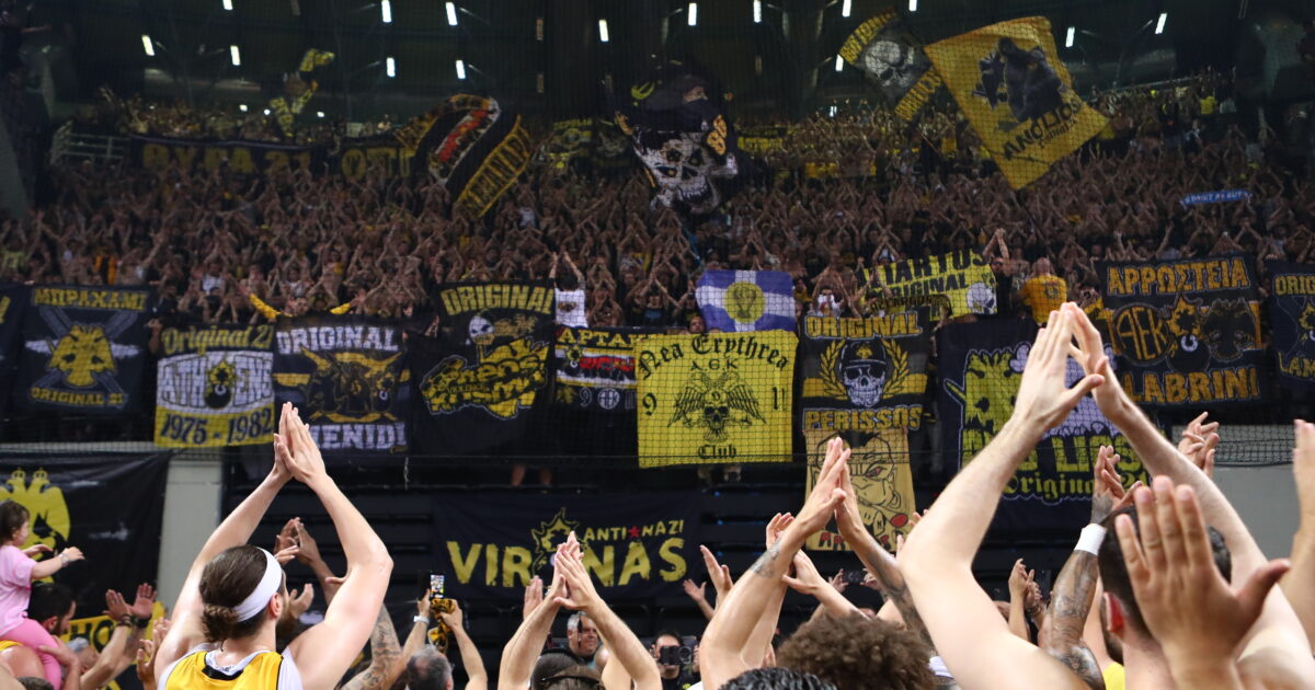 How many tickets will AEK get to the Final Four of the Basketball Champions League in Ano Liosia