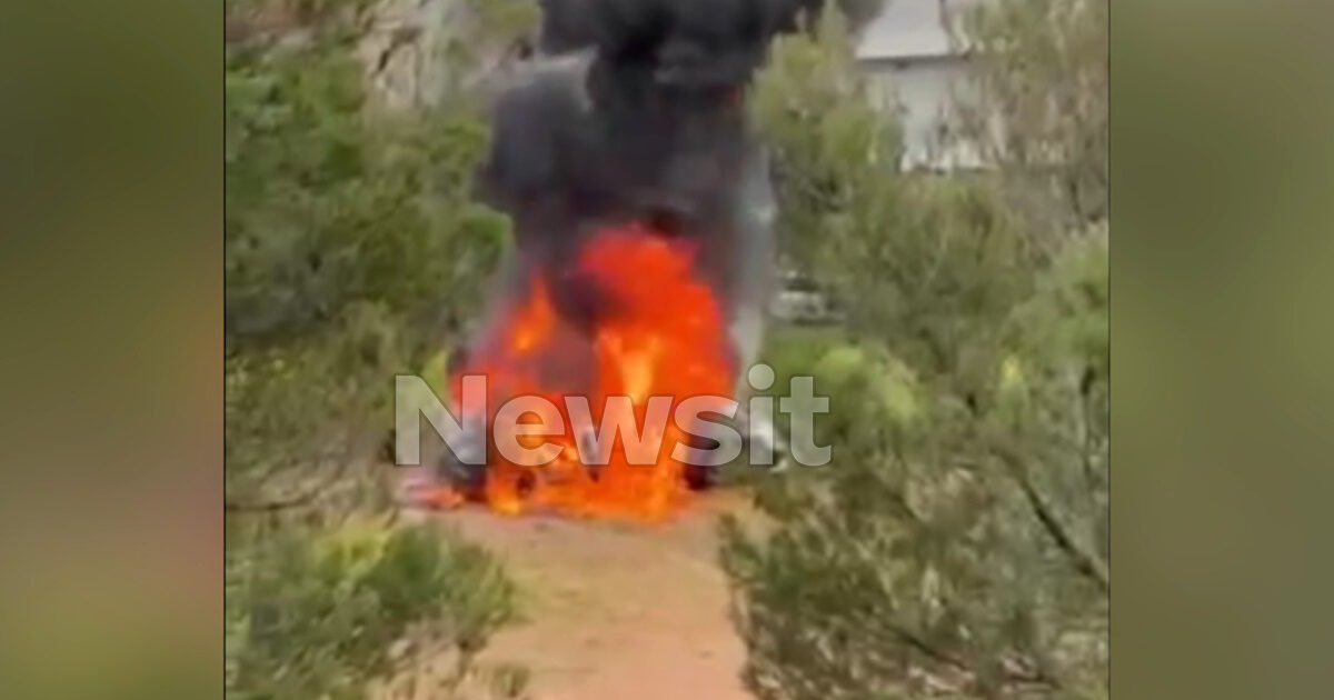 Murder Giorgos Mouschouris: Documentary Documentary by the car of executors has been delivered to flames