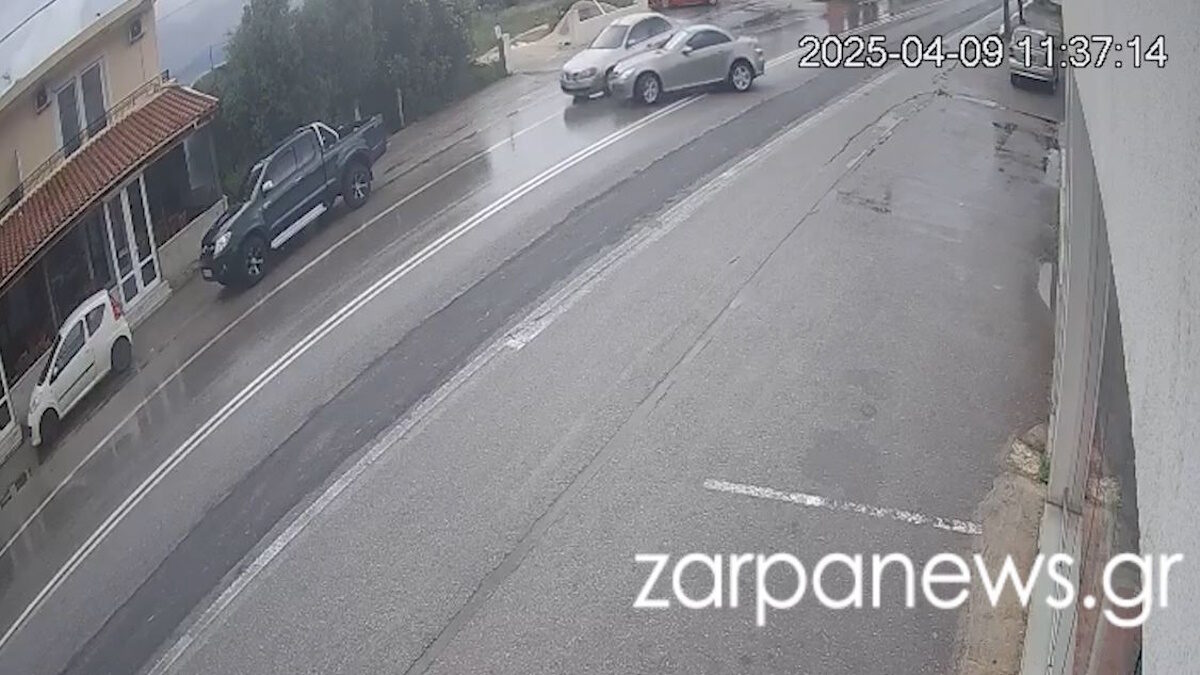 Οδηγός στα Χανιά προκάλεσε τροχαίο κάνοντας αναστροφή