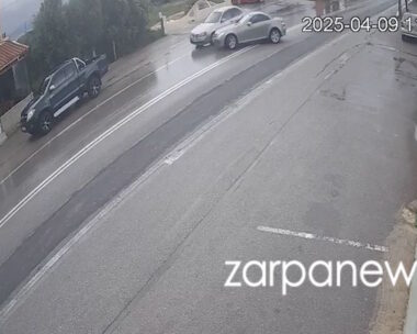 Οδηγός στα Χανιά προκάλεσε τροχαίο κάνοντας αναστροφή