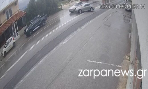 Οδηγός στα Χανιά προκάλεσε τροχαίο κάνοντας αναστροφή