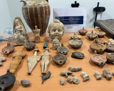 Ευρήματα από την υπόθεση αρχαιοκαπηλίας
