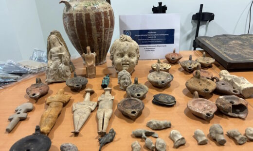 Ευρήματα από την υπόθεση αρχαιοκαπηλίας