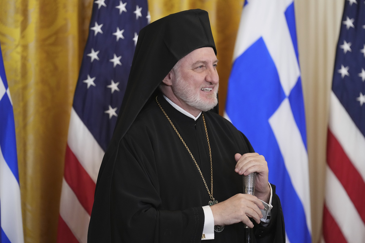 Ο Αρχιεπίσκοπος Ελπιδοφόρος