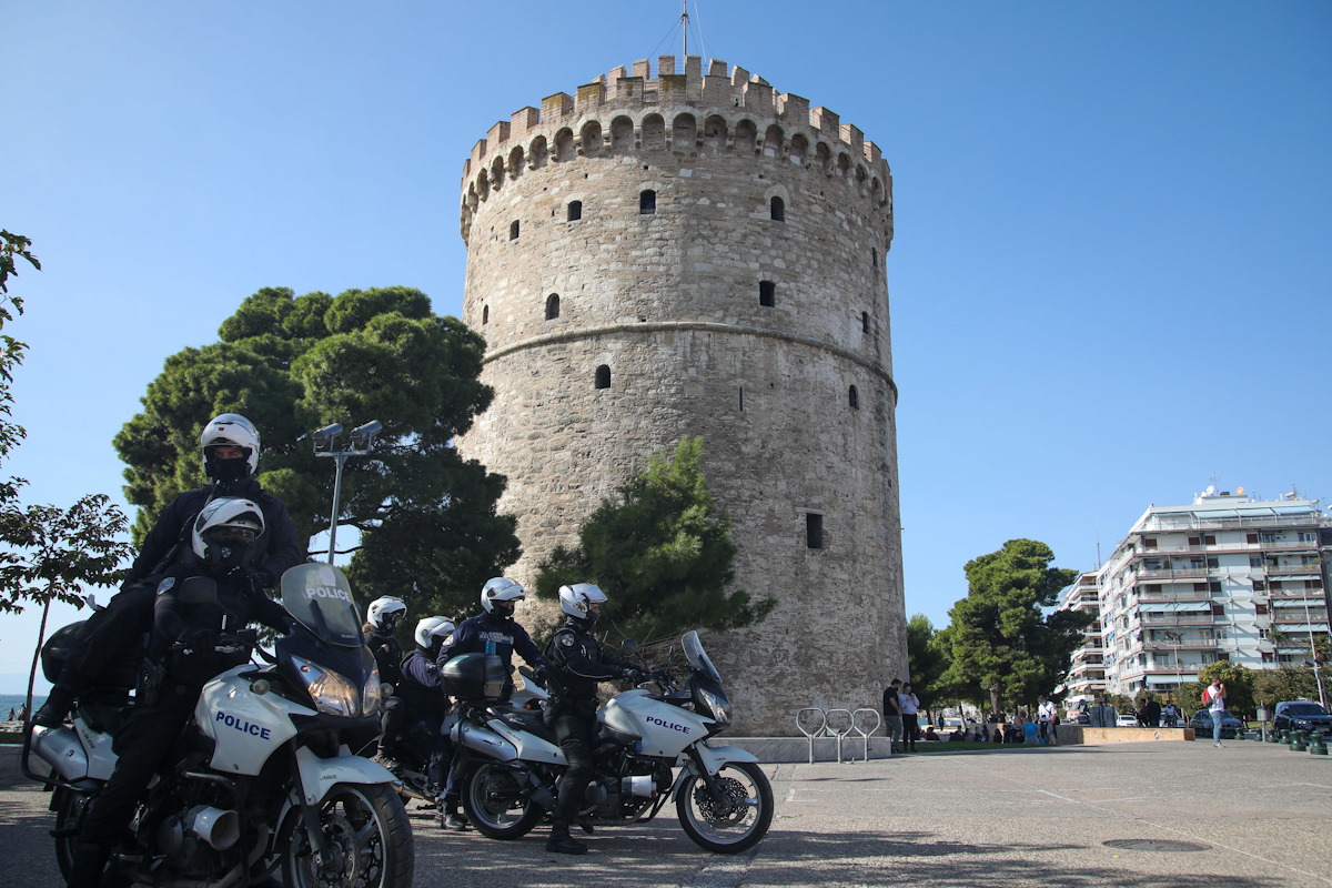 Αστυνομικοί στη Θεσσαλονίκη
