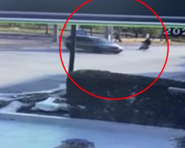 Στιγμιότυπο πριν το τροχαίο