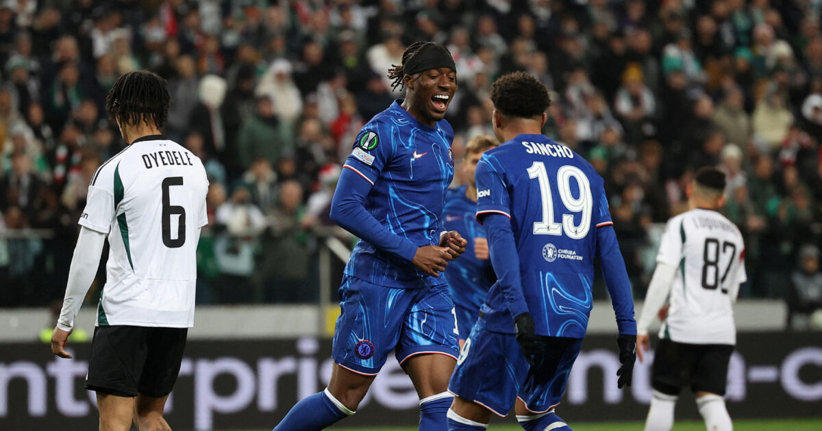 Legia Warsaw – Chelsea 0-3: The Londoners closed a position in the quarter -finals of the Conference League from the first game